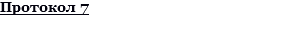 Протокол 7